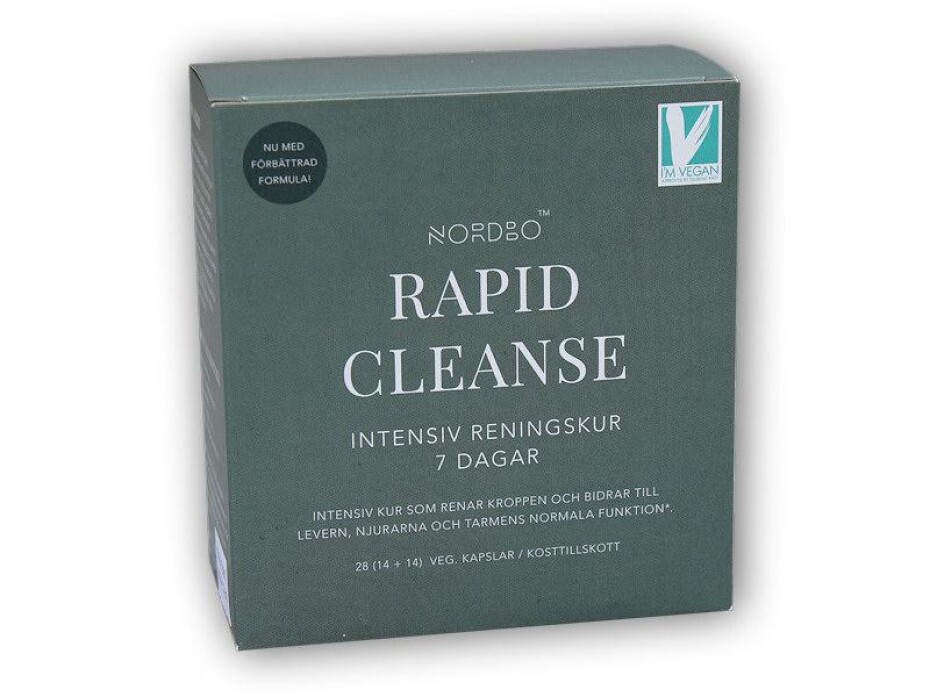 Nordbo Rapid Cleanse (Rychlý detox) 28 kapslí - main (0)