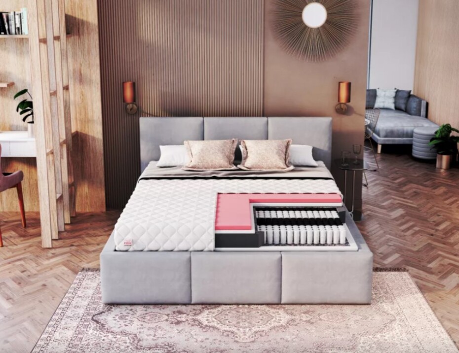 FDM Taštičková matrace VERO Jersey | 180 x 200 cm - main (3)