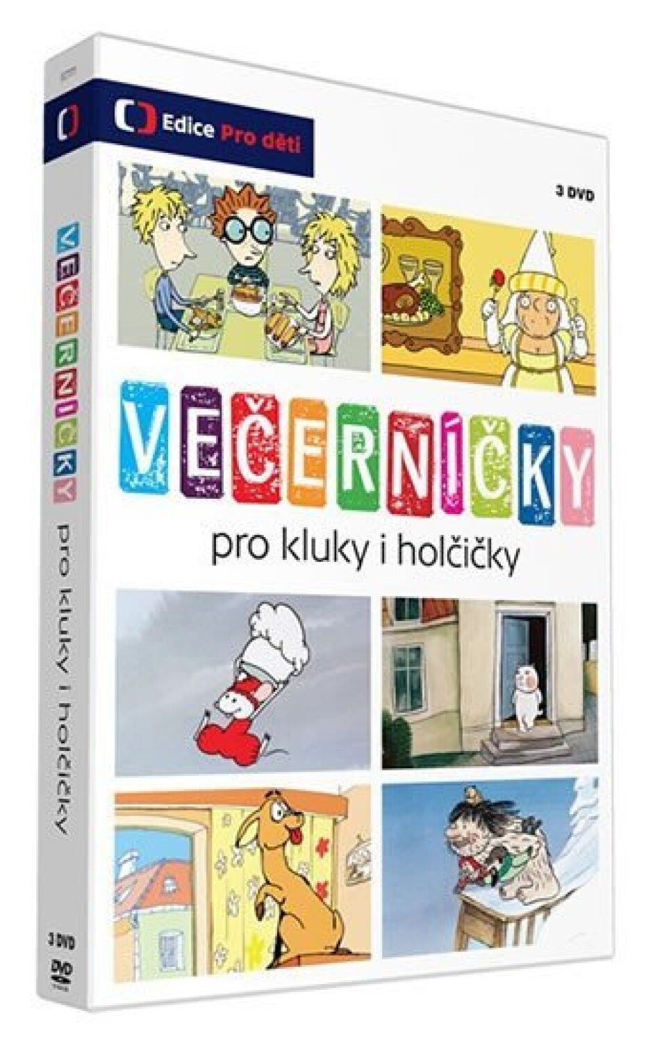 Večerníčky pro kluky i holčičky - 3DVD - main (0)