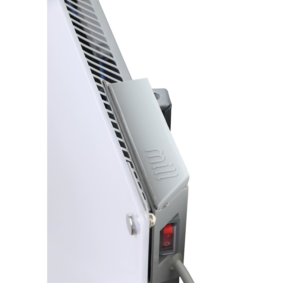 Mill skleněný konvektor na zeď 1200W bilý - main (4)