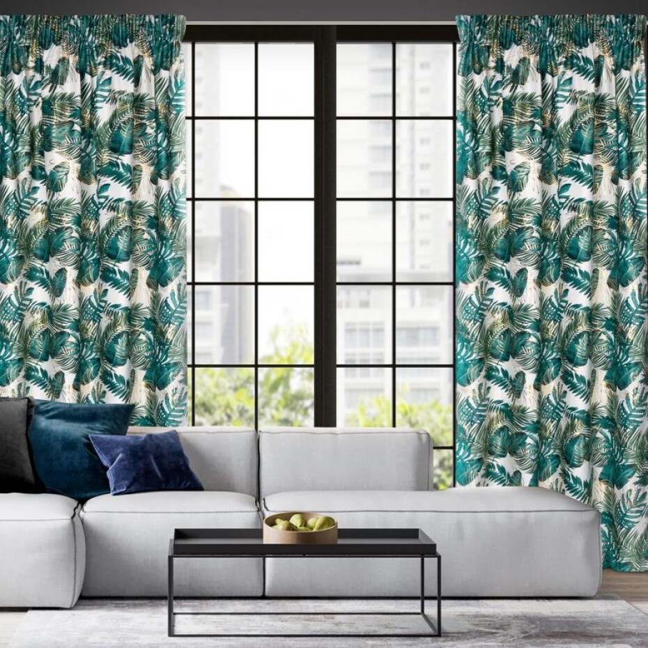 ArtFir Zatemňovací závěs DAVOS P | zelená 140 x 270 cm - main (13)