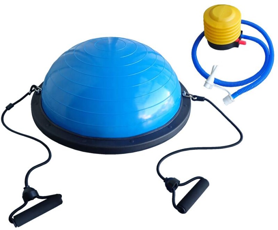 Kubisport Balanční podložka s expandery a pumpou modrá - main (0)
