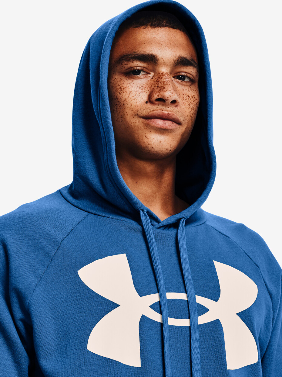Pánská mikina Under Armour  Rival Fleece Big Logo HD-BLU M - main (2)