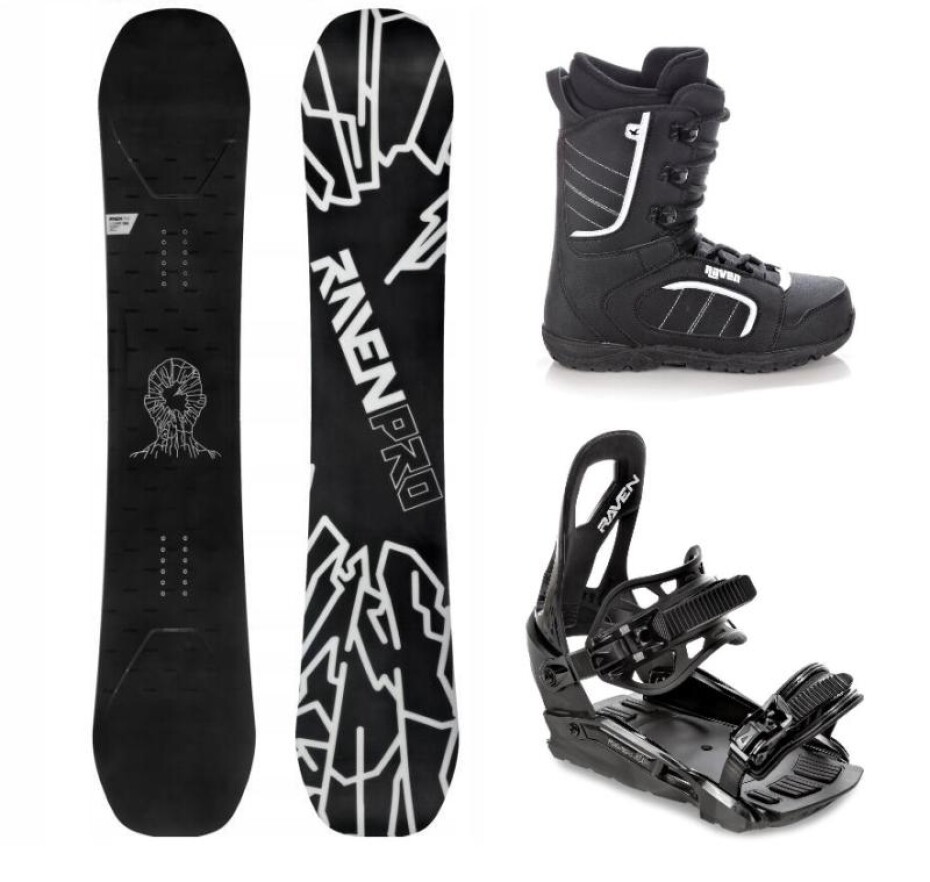 Raven PRO OpenMind Carbon snowboard + Raven S230 Black vázání + Raven Target obuv - main (0)