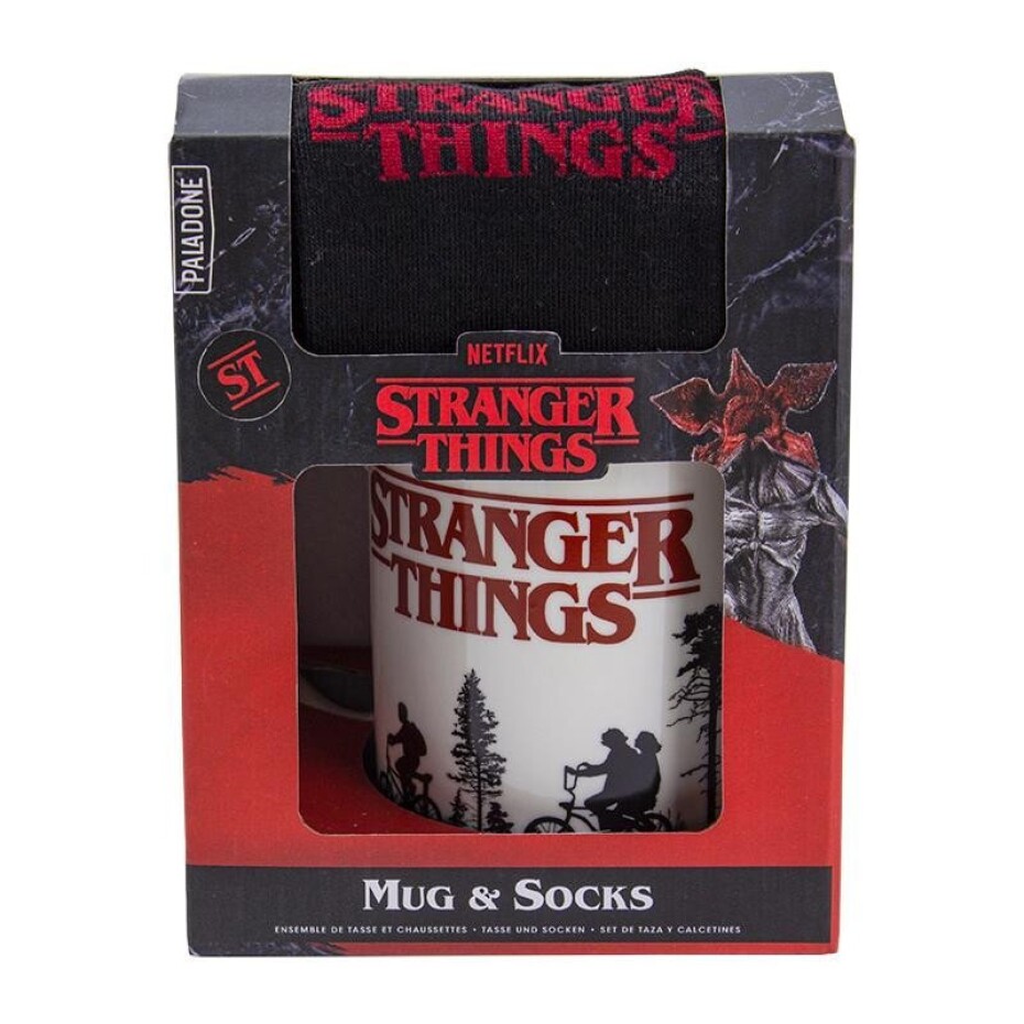 Stranger Things Dárkový set (hrnek a ponožky) - main (0)