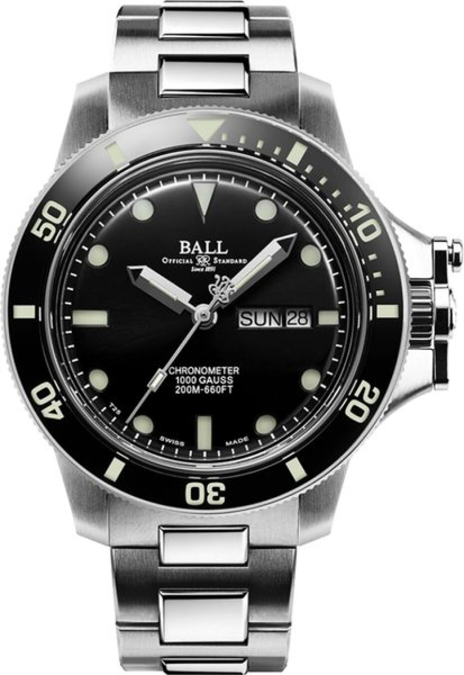 Ball Engineer Hydrocarbon Original (43mm) COSC DM2218B-SCJ-BK - main (0)