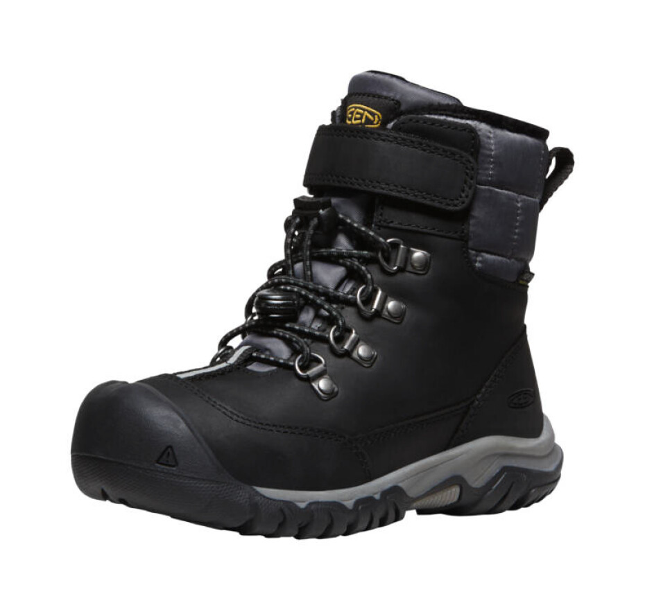 Dětská outdoorová obuv Keen Kanibou Wp Black/Magnet  US 10 (Kid) - main (1)