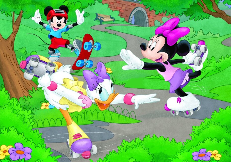 Minnie sportuje: puzzle 100XL dílků - Dino Park - main (0)