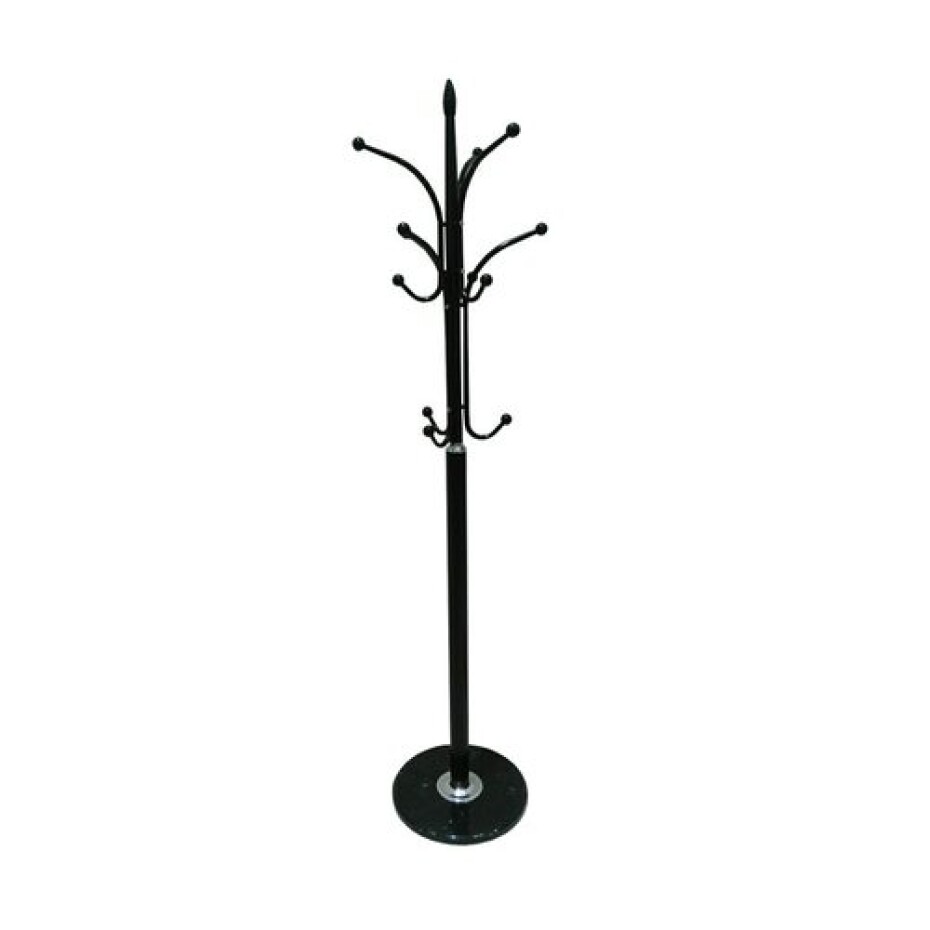 Tempo Kondela Kovový věšák Belvin 175 cm, černá - main (0)