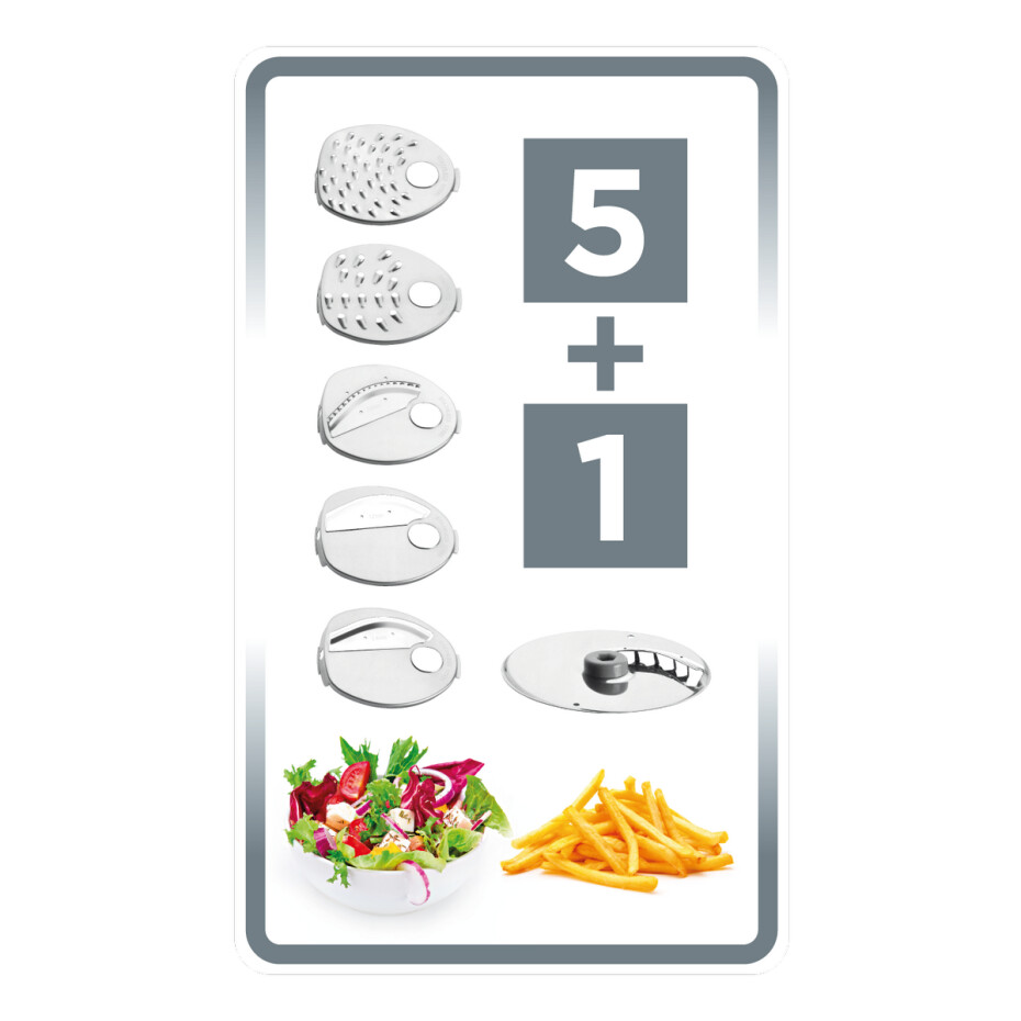Concept ES1010 elektrické struhadlo Fresh Salad, černá - main (3)