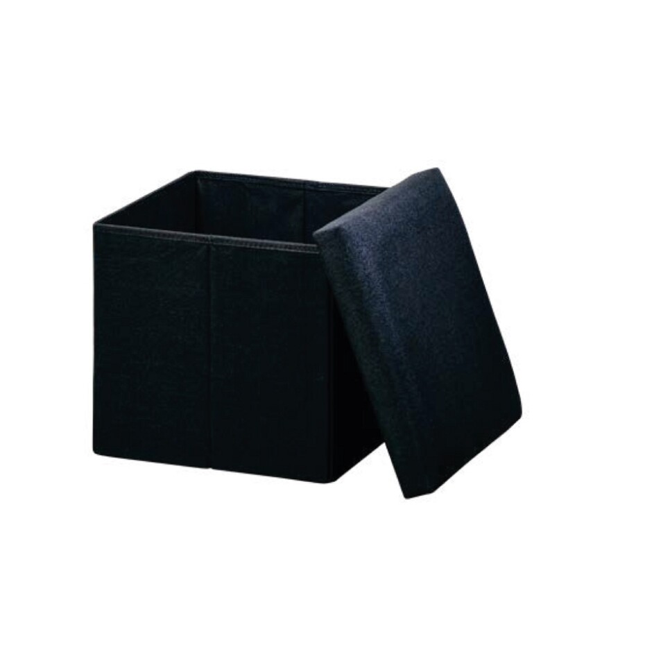 Kesper 15955 Taburet, černá, 38 x 38 x 38 cm - main (1)