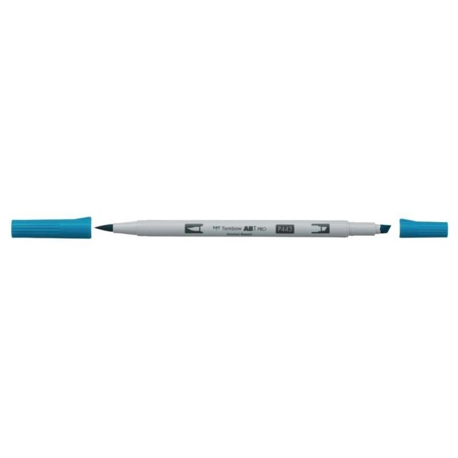 Tombow Oboustranný štětcový lihový fix ABT PRO - turquoise - main (0)