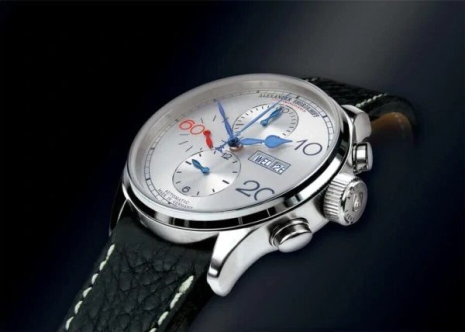 Alexander Shorokhoff Chrono CA01 AS.CA01-1 - Řemínek s trnovou sponou - main (1)