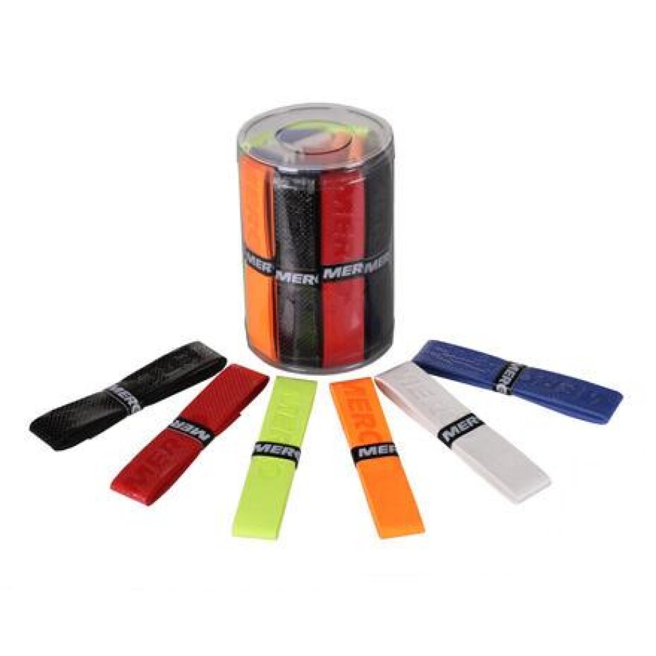 Merco Exclusive overgrip omotávka tl. 0,6 mm / box 24 ks mix barev - main (0)