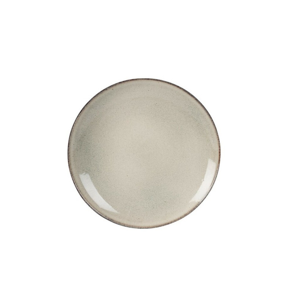 Kameninový mělký talíř Glaze, pr. 27,8 cm, béžová - main (1)