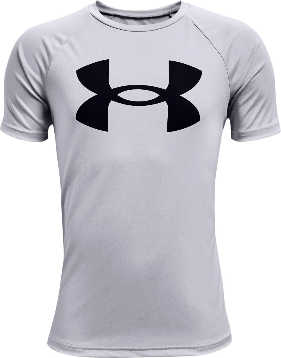 Chlapecké tričko Under Armour  Tech Big Logo SS Grey M - main (0)
