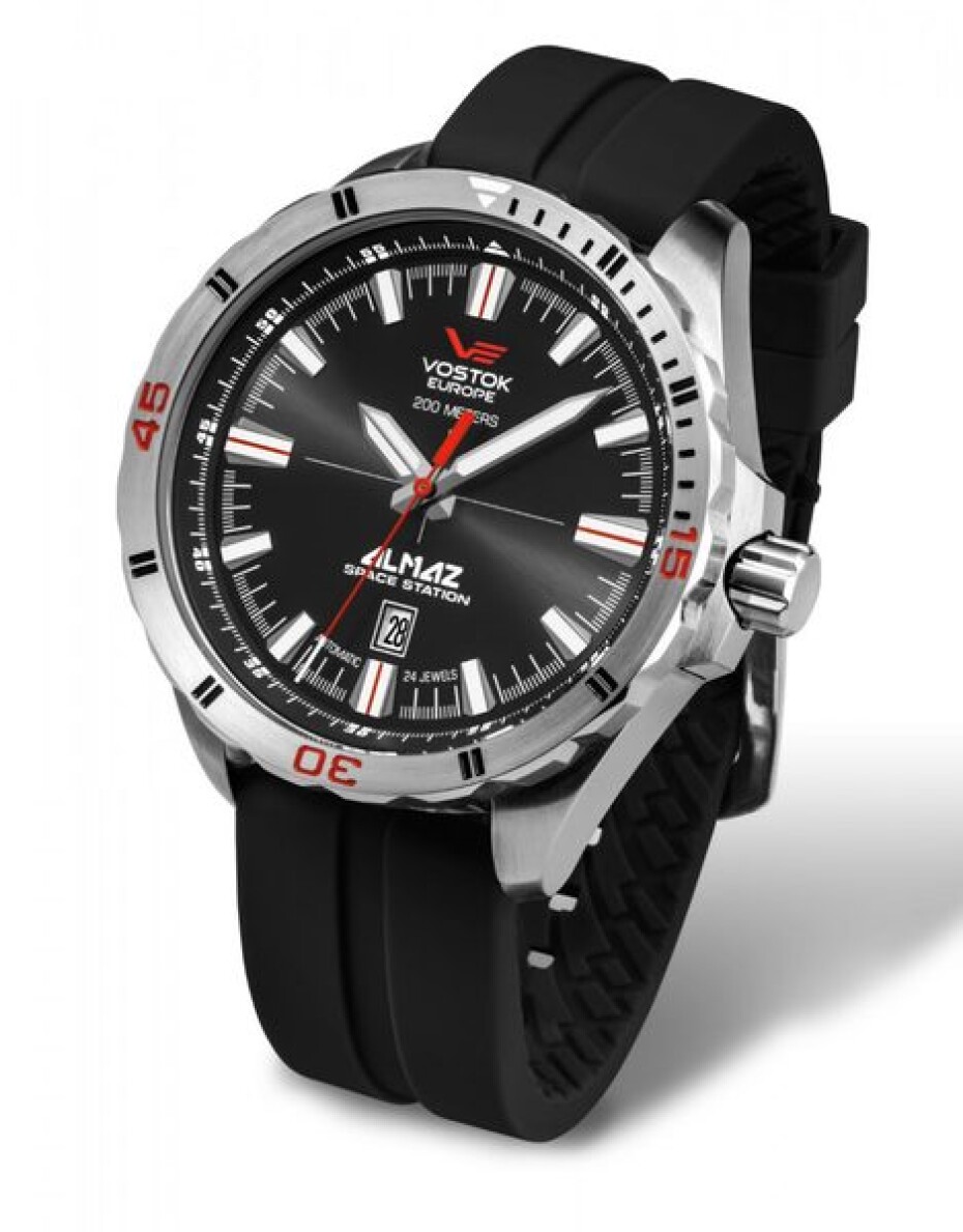 Vostok Europe Almaz Automatic Line NH35A/320A258 - Silikonový řemínek - main (0)