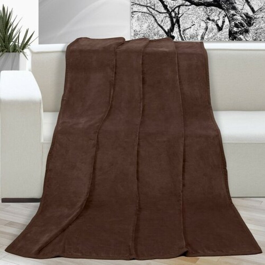 Bellatex Deka Korall micro hnědá, 150 x 200 cm - main (0)