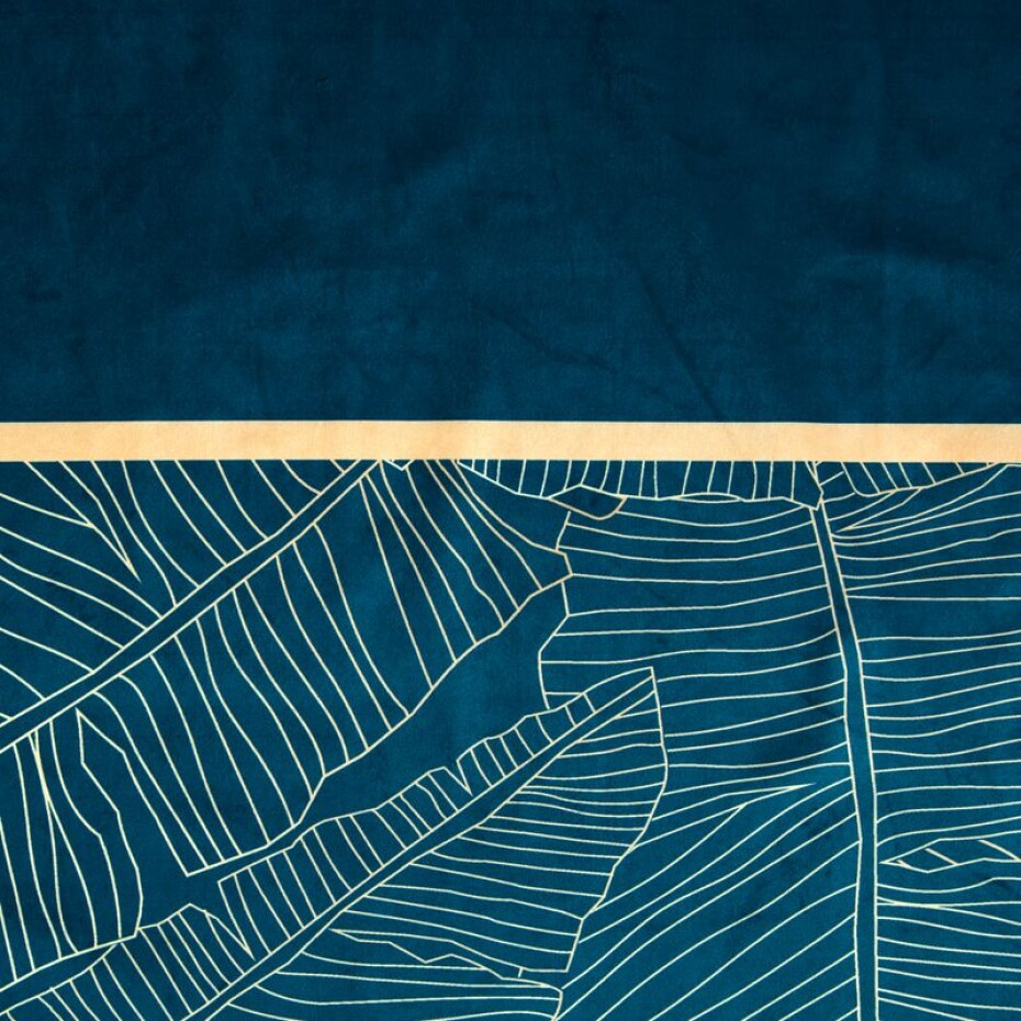 ArtFir Zatemňovací závěs MUSA P | modrá/zlatá 140 x 270 cm - main (3)