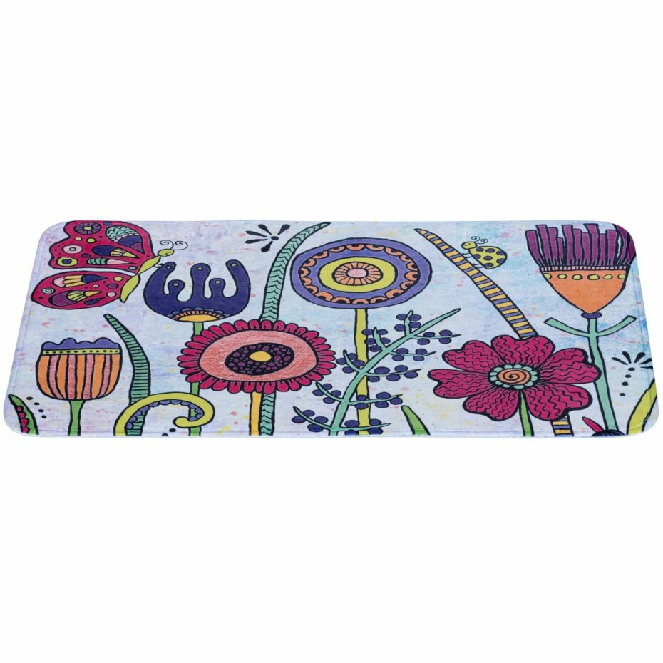 Wenko Koupelnová předložka Flora Rollin Art, 45 x 70 cm, 140 x 200 cm, 70 x 90 cm - main (1)