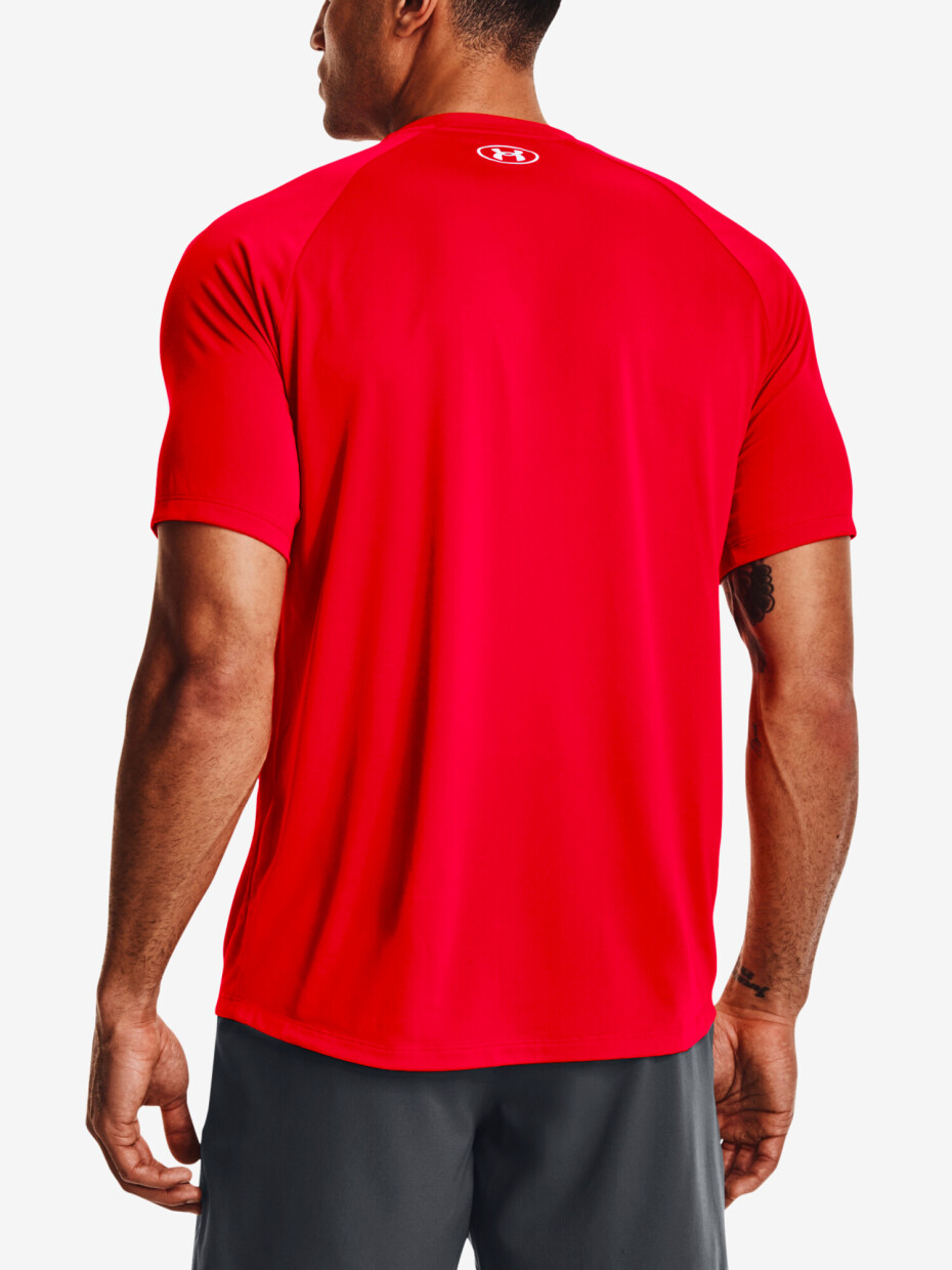 Under Armour Tričko UA Tech 2.0 WM Graphic SS-RED - main (5)
