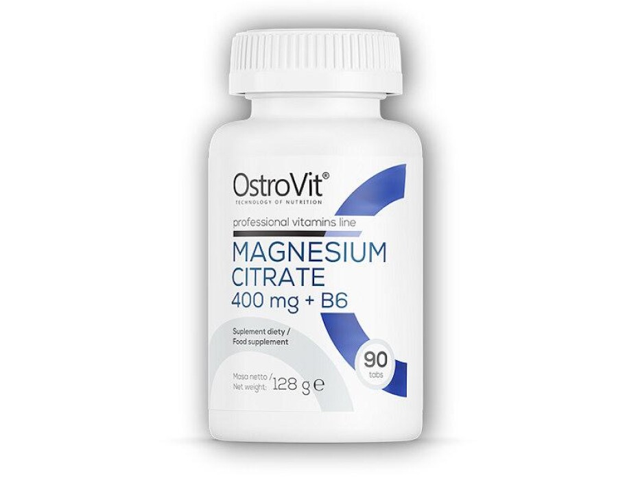 Ostrovit Magnesium citrate 400mg + B6 90 tablet - main (0)