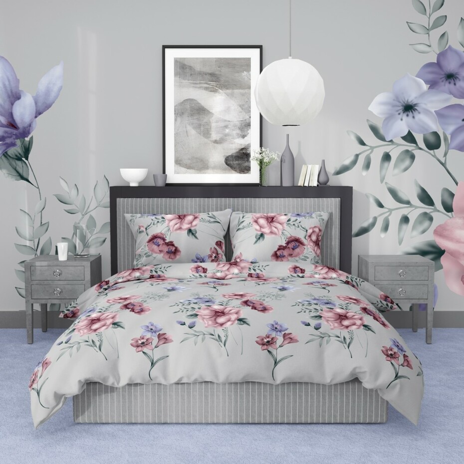 Stanex Krepové povlečení Anabela, 140 x 200 cm, 70 x 90 cm - main (0)
