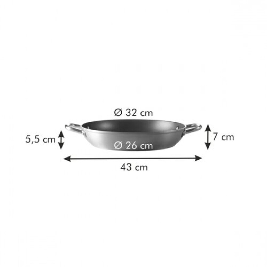 TESCOMA pánev GrandCHEF ø 32 cm, 2 úchyty - main (2)