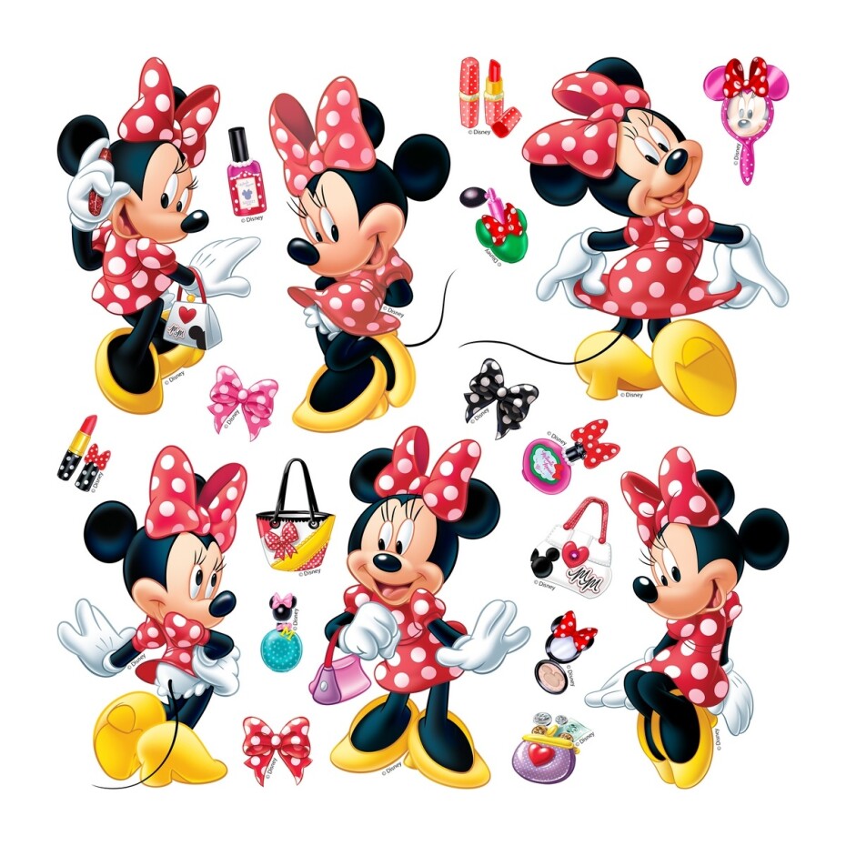 Samolepicí dekorace Minnie Mouse, 30 x 30 cm - main (0)