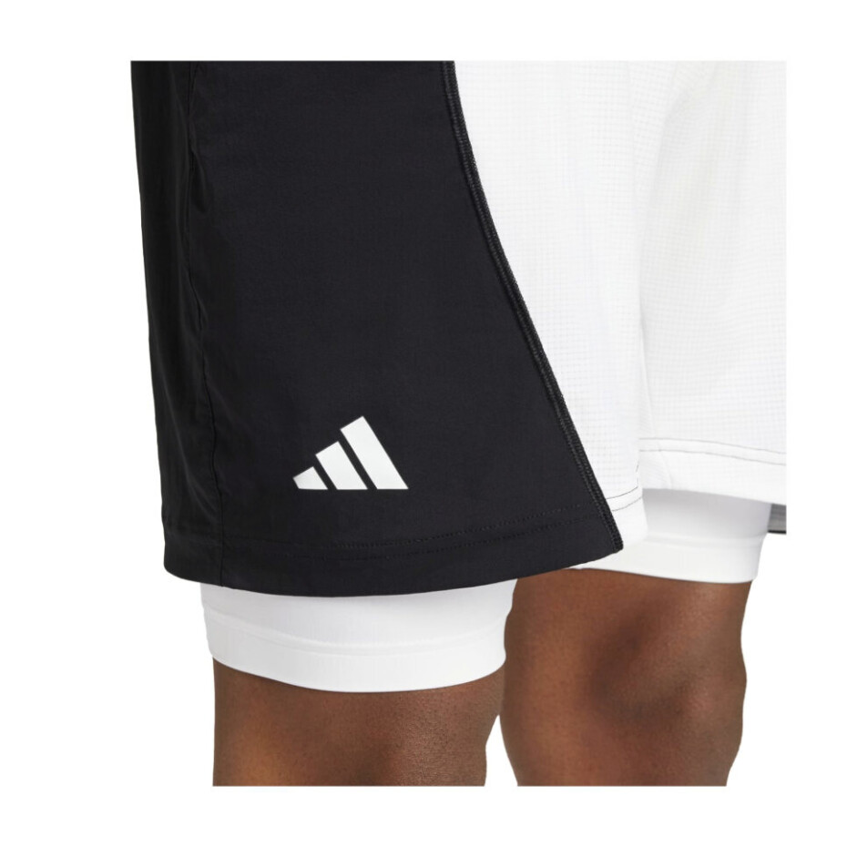 Pánské šortky adidas  Short & Tight Set White L - main (5)