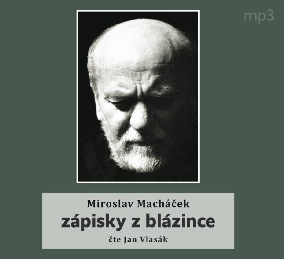 Zápisky z blázince - CDmp3 (Čte Jan Vlasák) - Miroslav Macháček - main (0)