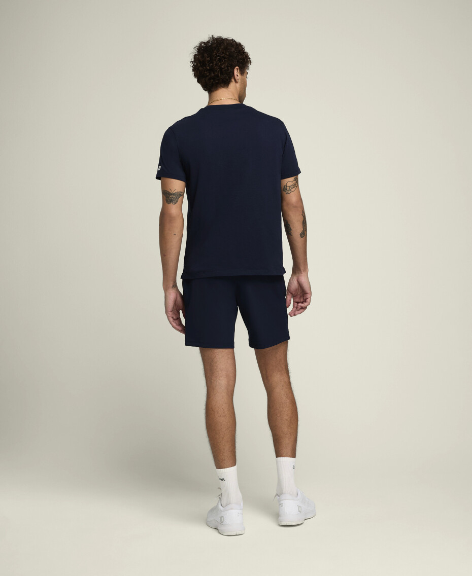 Pánské tričko Wilson  M  Team Graphic Tee Classic Navy XL - main (5)
