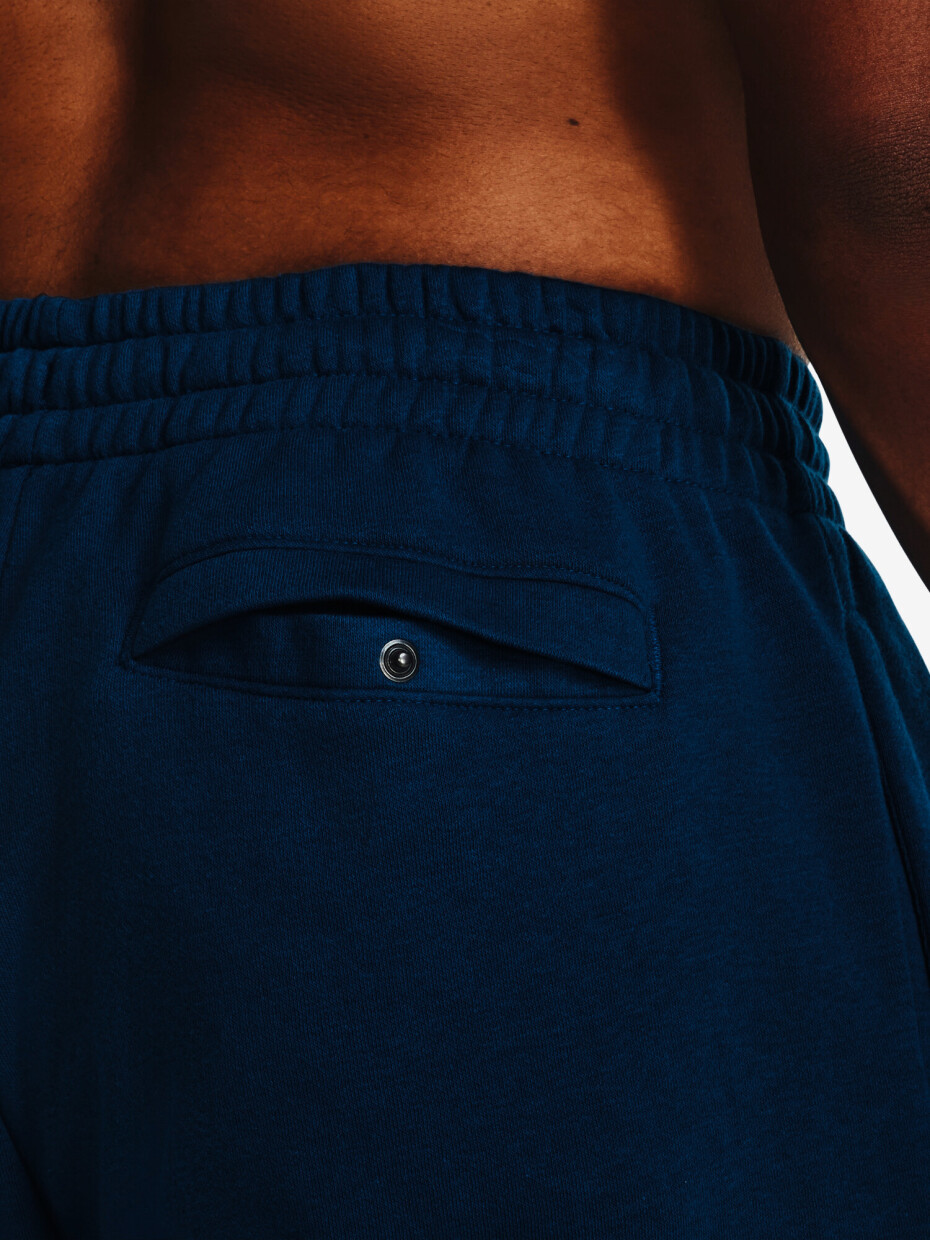 Under Armour Rival Fleece Joggers tréninkové tepláky pánské modrá - main (2)