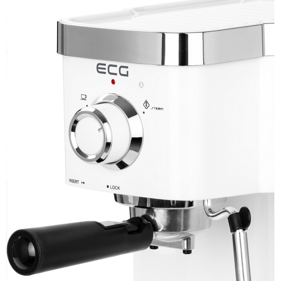 ECG ESP 20301 White pákový kávovar, 1,25 l, bílá - main (9)
