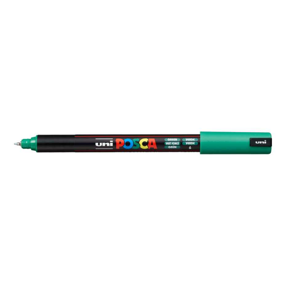 Posca popisovač PC-1MR, 0,7 mm, zelená (6) - main (0)