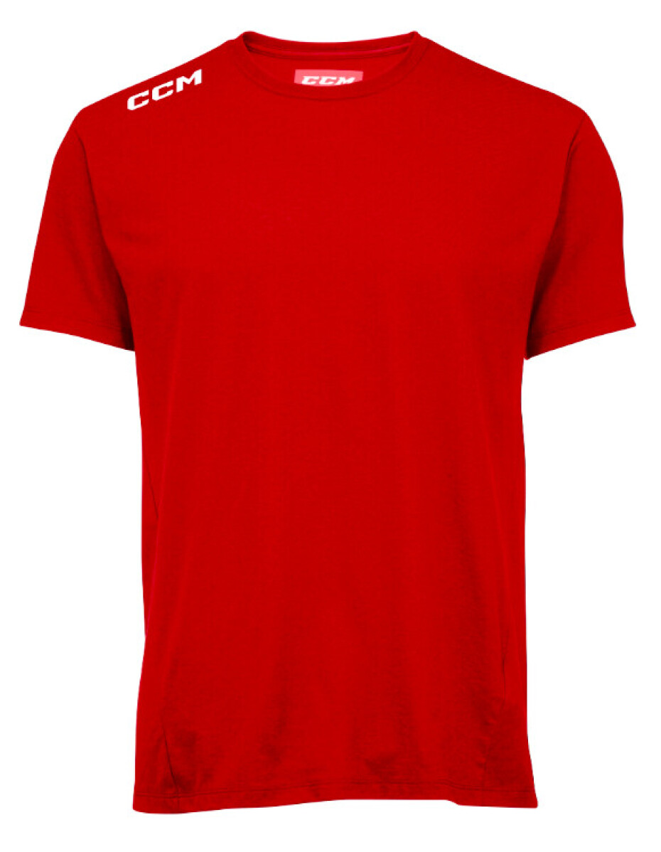 Dětské tričko CCM   SS Essential Tee Red M - main (0)