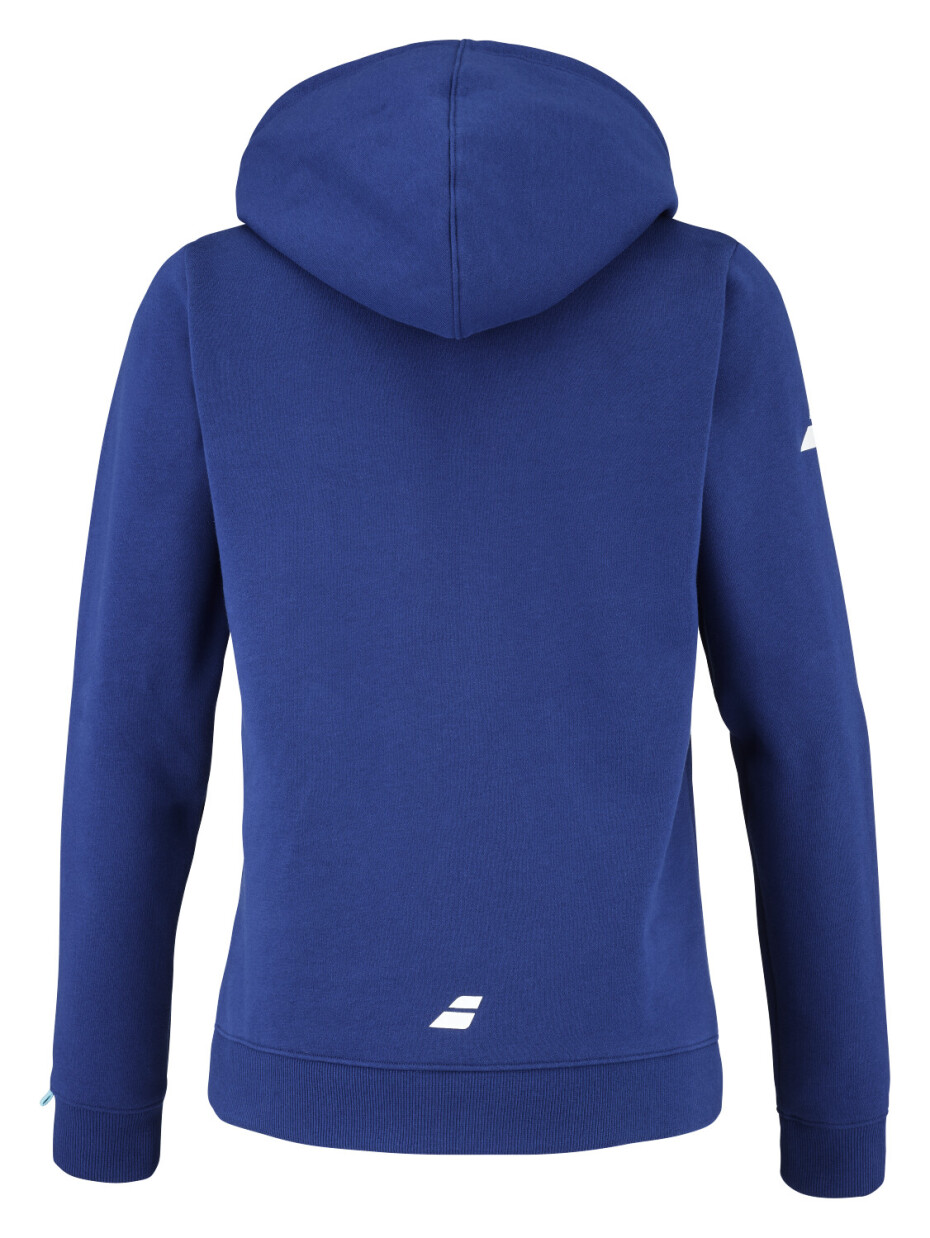 Dámská mikina Babolat  Exercise Hood Sweat Women Estate Blue S - main (4)