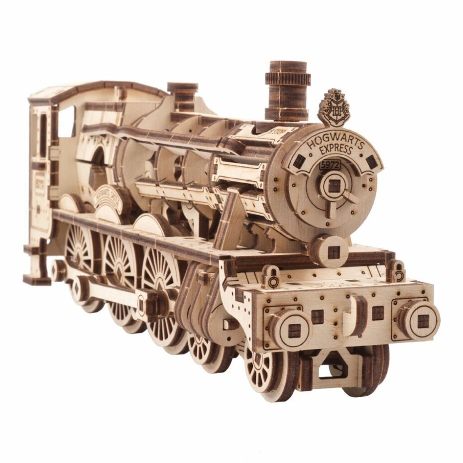 Ugears 3D dřevěné mechanické puzzle Harry Potter Bradavický expres - main (3)