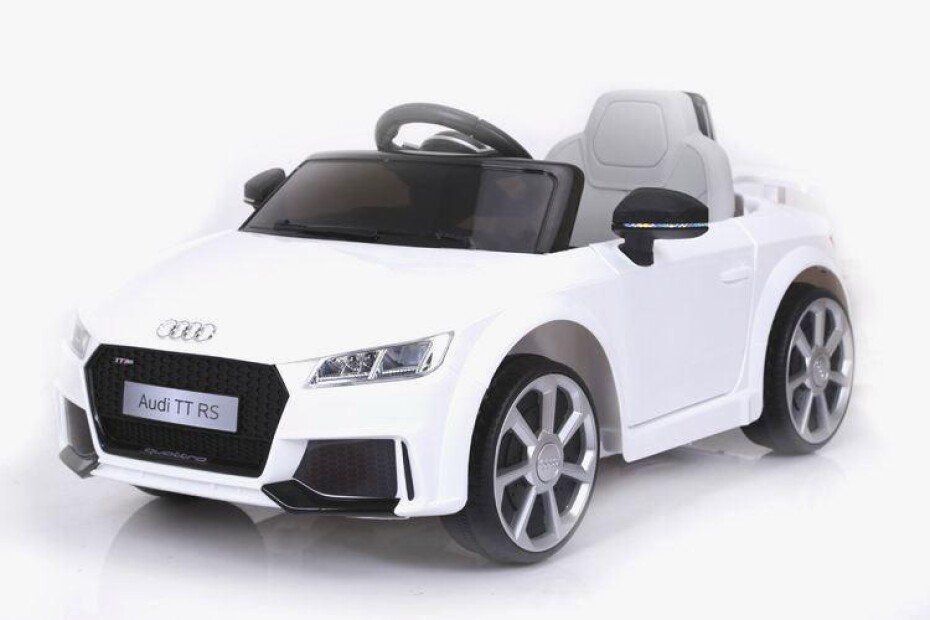 ELJET Dětské elektrické auto Audi TT RS bílá - main (0)