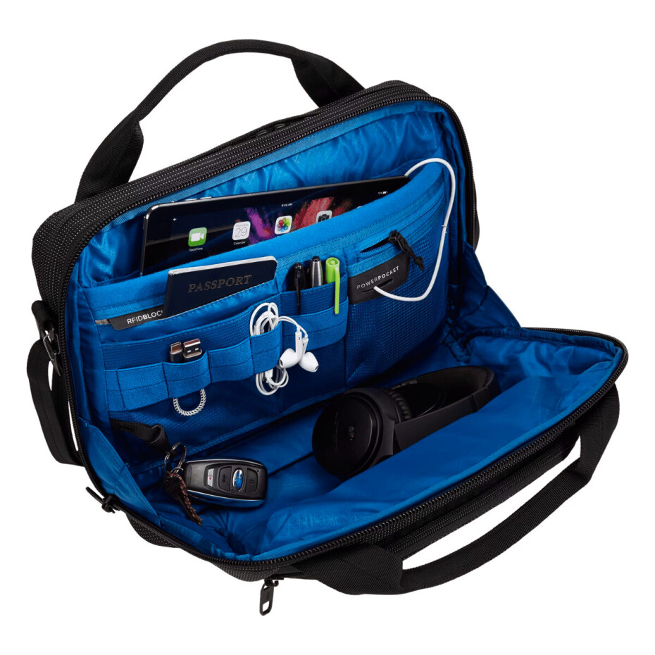 Taška na notebook Thule Crossover 2 Laptop Bag 13.3" - Black - main (4)