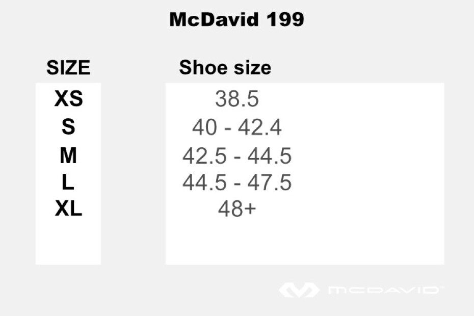 Ortéza na kotník McDavid  199 černá, XS - main (2)