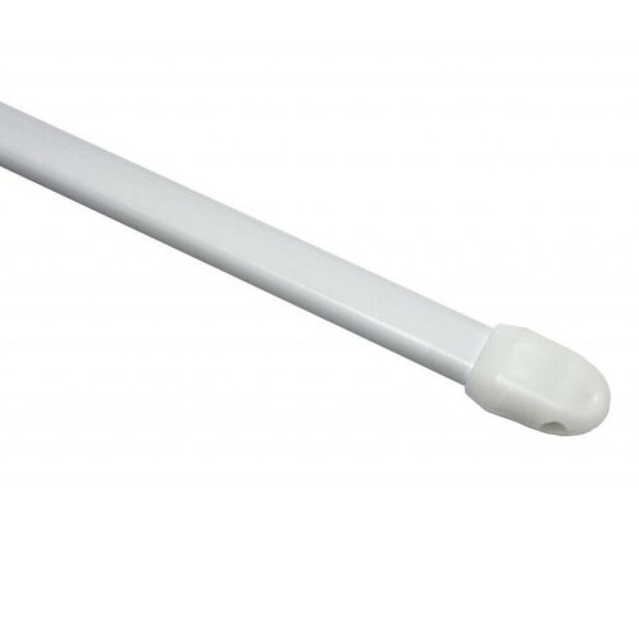 Vitrážní tyč roztažná, plochá 11 mm bílá, 100 - 145 cm - main (0)