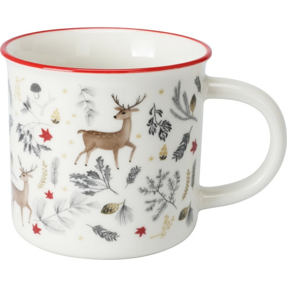 Porcelánový hrnek Winter Deer, 400 ml - main (0)
