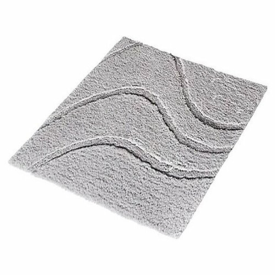RIDDER 729807 La ola koupelnová předložka s protiskluzem 55 x 50 cm, šedá - main (0)