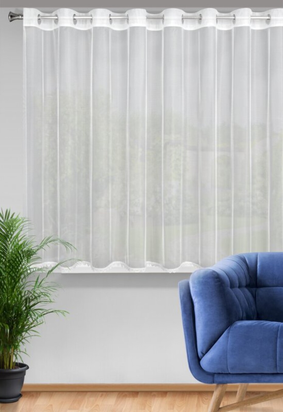 ArtFir Záclona MAYA K | bílá 300 x 145 cm - main (1)