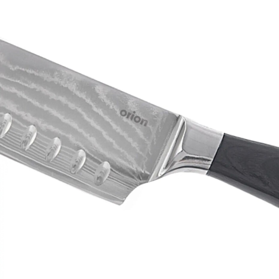 Orion Kuchyňský nůž santoku, damašková ocel, 18,5 cm - main (2)