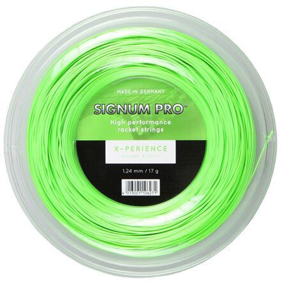 Signum Pro X-perience tenisový výplet 200 m zelená - main (0)
