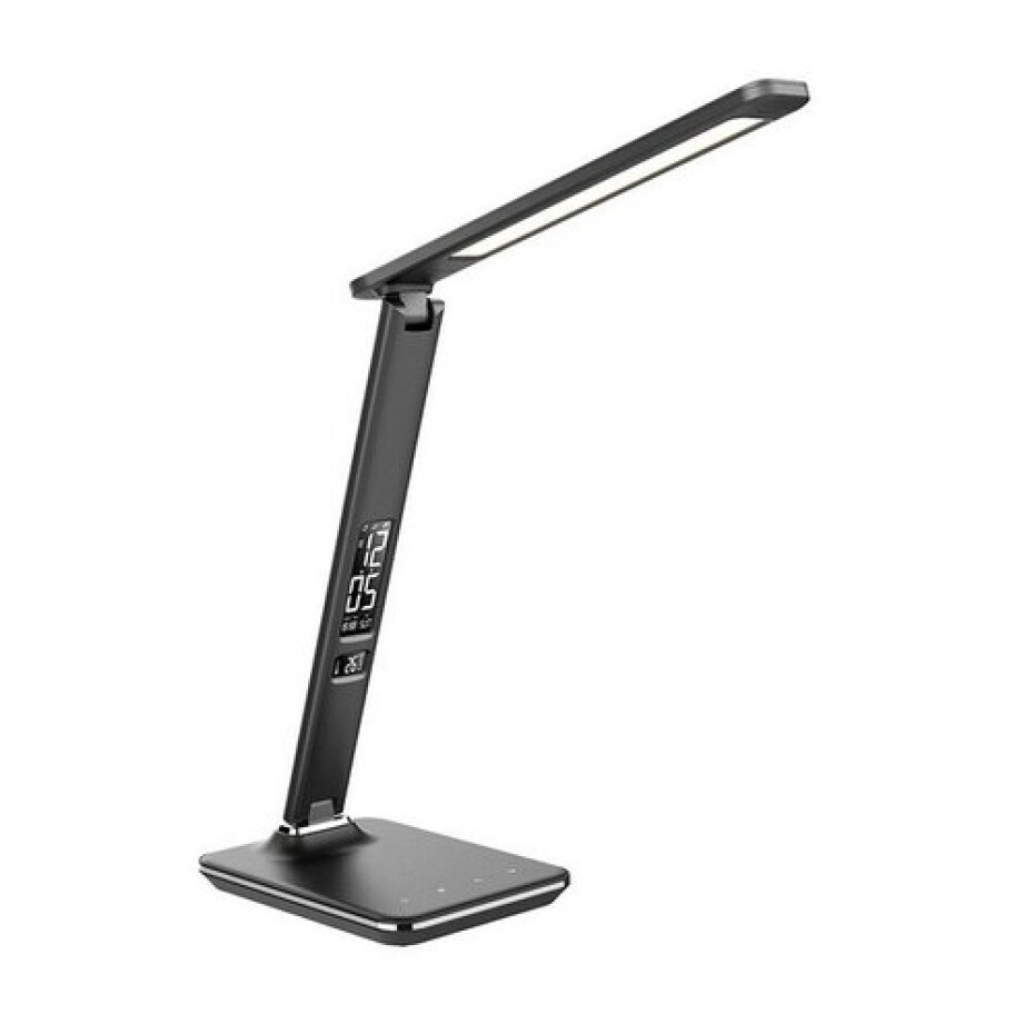 LED stolní lampička s displejem Solight WO45-B - main (0)