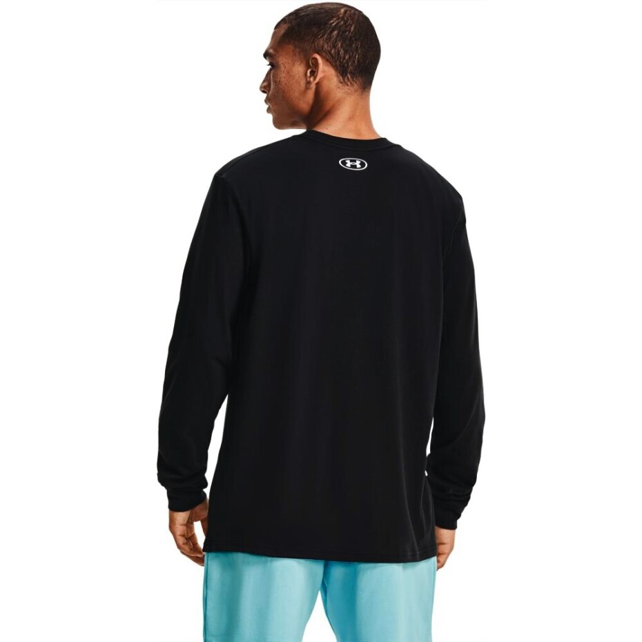 Pánské tričko Under Armour  SPORTSTYLE LOGO LS-BLK S - main (2)