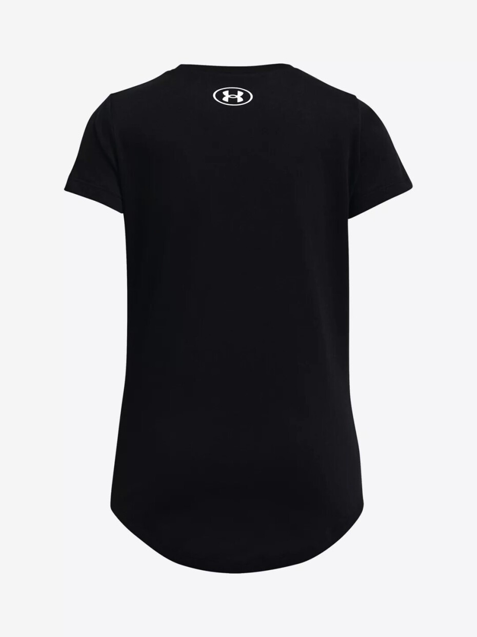Dívčí tričko Under Armour  Live Sportstyle Graphic SS-BLK M - main (1)
